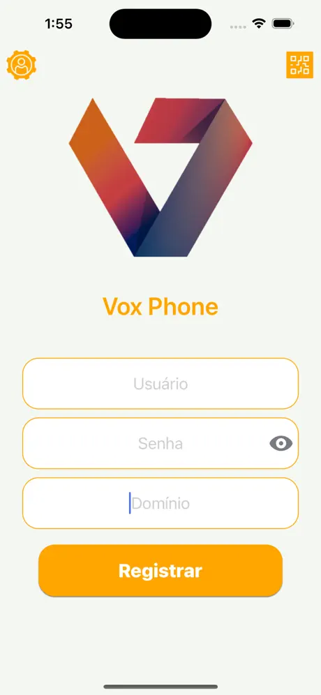 Vox Phone Digital Vox - Tela do Softphone 1
